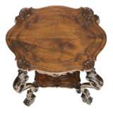 Carved wooden table in neo-Rococo style from the turn of the 19th century. - Foto 5