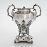 Silver teapot-samovar for serving hot drinks. Shper Adolf. Saint Petersburg, 1843 - photo 2