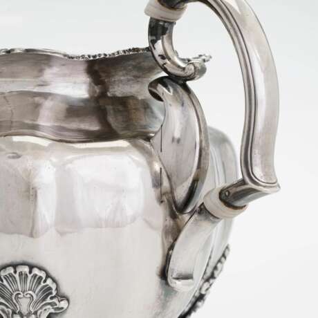 Silver teapot-samovar for serving hot drinks. Shper Adolf. Saint Petersburg, 1843 - photo 13