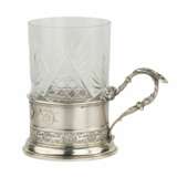 Silver glass holder, Hjalmar Fagerroos, Helsinki 1884. - photo 2