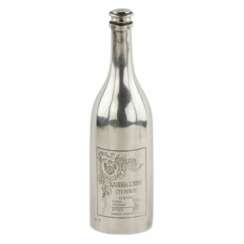 Russian silver bottle for vodka. State Table Wine. Peter Baskakov. Moscow 1899–1908