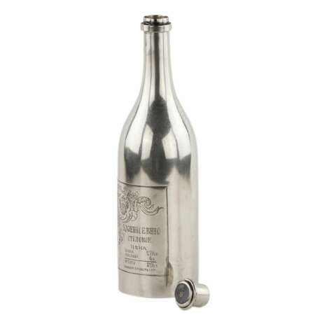 Russian silver bottle for vodka. State Table Wine. Peter Baskakov. Moscow 1899–1908 - Foto 2