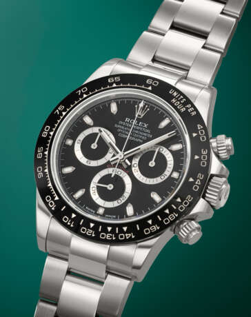 ROLEX. A COVETED AND SPORTY STAINLESS STEEL AUTOMATIC CHRONOGRAPH WRISTWATCH WITH BRACELET - фото 2