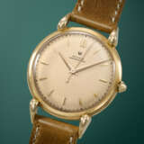 ROLEX. AN EXTREMELY RARE AND UNUSUAL 18K PINK GOLD WRISTWATCH WITH FANCY LUGS AND PINK DIAL - photo 2