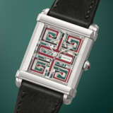 CARTIER. A POSSIBLY UNIQUE AND DISTINGUISHED PLATINUM SKELETONIZED WRISTWATCH - photo 2