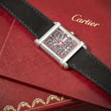 CARTIER. A POSSIBLY UNIQUE AND DISTINGUISHED PLATINUM SKELETONIZED WRISTWATCH - photo 3