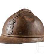 Griechenland. Stahlhelm M 15 (Adrian) für Mannschaften der griechischen Armee