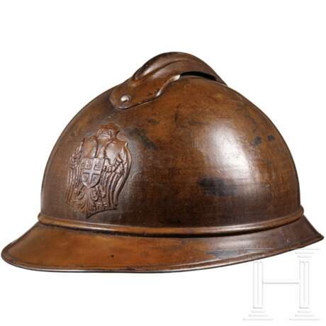 Stahlhelm M 15 Adrian, Serbien, 1915 - 1918 - фото 1