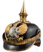 Anhalt (1863-1945). Helm für Reserveoffiziere des Anhaltischen Infanterie-Regiments Nr. 93, um 1900