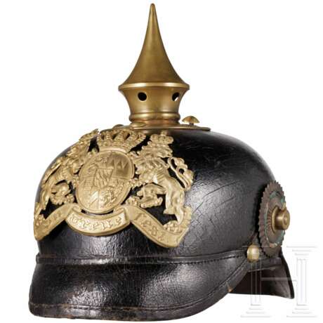 Helm für Mannschaften der bayerischen Infanterie, um 1900 - photo 1