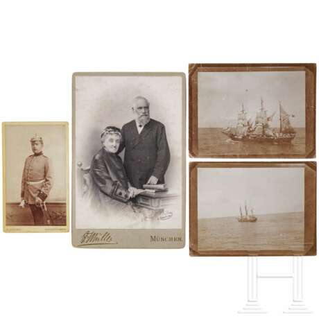 Max von Pettenkofer (1818 - 1901) - Kabinettfoto mit eigenhändig signierter Widmung auf der Rückseite, 1890 - photo 1