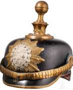 Grand-duché de Mecklembourg-Schwerin (1815-1918). Helm für Offiziere im Großherzoglich-Mecklenburgischen Feldartillerie-Regiment Nr. 60, um 1910