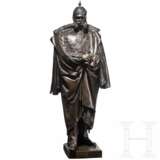 Kaiser Wilhelm I. - große Bronzefigur von Joseph Uphues (1850 - 1911) - Foto 1