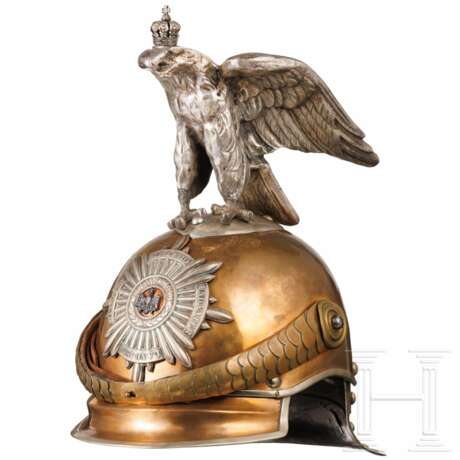 Helm M 1867 für Mannschaften des Regiments Garde-Kürassiere in Paradeausführung - фото 1