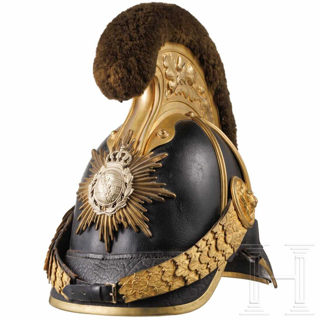 Helm M 1867 für Offiziere der Reiter-Regimenter