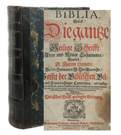 Biblia Das ist Die ganze Heilige Schrifft Alten un… - photo 1