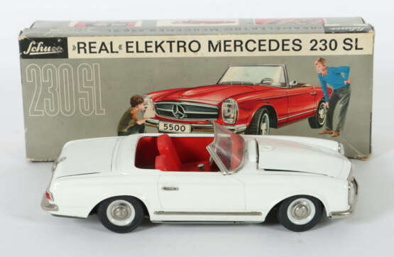 Mercedes 230 SL Schuco Real, 5500, Blech, weiß, Ca… - photo 2