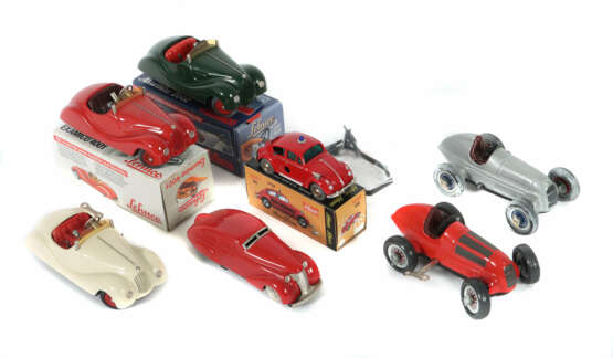 7 Modelle Schuco, Replika, 1 x Micro Racer 1046, V… - photo 1