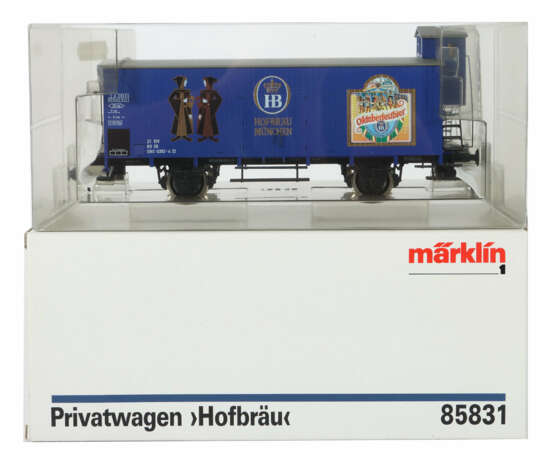 Bier-Wagen Märklin, Spur 1, Nr. 85831, ''HB-Hofbrä… - photo 1