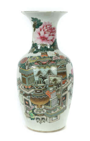 Qianjiang Cai Bodenvase China, um 1900, Qing Dynas… - Foto 1