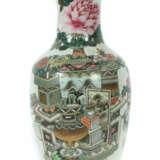 Qianjiang Cai Bodenvase China, um 1900, Qing Dynas… - Foto 1