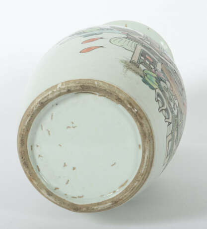 Qianjiang Cai Bodenvase China, um 1900, Qing Dynas… - photo 3