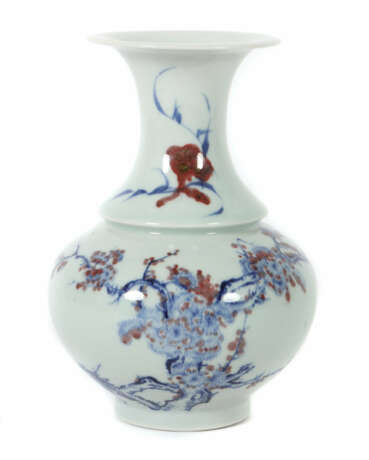 Balustervase China, Mitte 20. Jh., Porzellan, gema… - photo 1