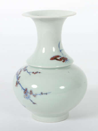 Balustervase China, Mitte 20. Jh., Porzellan, gema… - photo 2