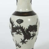 Balustervase China, 1. Hälfte 20. Jh., Porzellan m… - photo 2