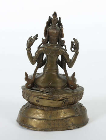 Avalokiteshvara Chenrezig Nepal, 1 Hälfte 20. Jh.,… - Foto 3