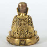 Mongolischer Buddha 19./20. Jh., Bronze, feuerverg… - photo 3