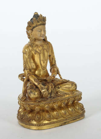 Buddha Amitayus Tibetochinesisch, wohl. 19. Jh., B… - photo 2