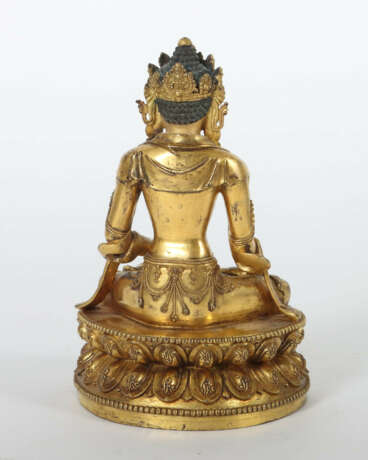 Buddha Amitayus Tibetochinesisch, wohl. 19. Jh., B… - photo 3