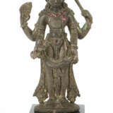 Vishnu Indien/Nepal, 19./20. Jh., Bronze, wenige R… - фото 1