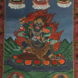 Thangka des Vajrapani Nepal/Tibet, 1. Hälfte 20. J… - фото 1