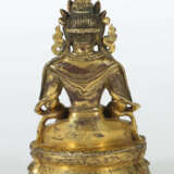 Feiner Buddha Amitayus Tibet, wohl 17. Jh., Bronze… - фото 2