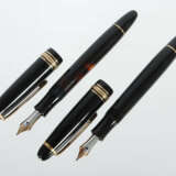 2 Montblanc Kolbenfüller ''MASTERPIECE'', Gehäuse … - photo 2