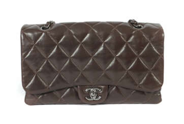 Chanel-Handtasche ''Timeless'' Paris, braunes Lede…