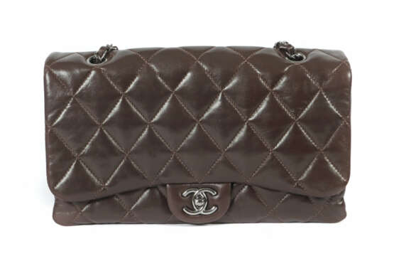 Chanel-Handtasche ''Timeless'' Paris, braunes Lede… - photo 1