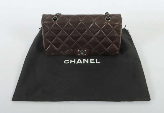 Chanel-Handtasche ''Timeless'' Paris, braunes Lede… - photo 4