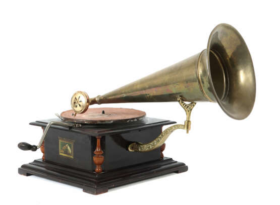 Trichtergrammophon ''His Master's Voice'' 1. Dritt… - photo 1