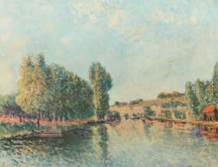 Faksimiledruck nach Alfred Sisley (1839-1899), ''…