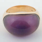 Ring mit Amethyst modern, Gelbgold 750, ca. 15,77 … - фото 2