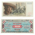 2 Banknoten 20 Mark, 1944, Grab. AMB-5 a, US-Druck… - Сейчас на аукционе