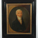 Maler des 19. Jh. ''Biedermeier-Herrenportrait'', … - Foto 2