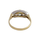 Ring mit 3 rund fac. Smaragden von schöner Farbe - Foto 4