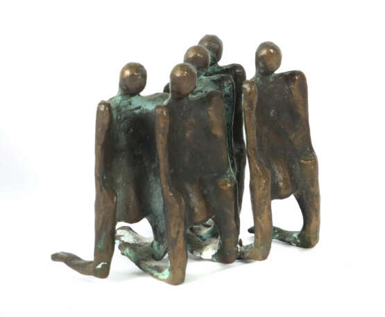 Bildhauer des 20. Jh. ''Kniende Personen'', Bronze… - photo 1