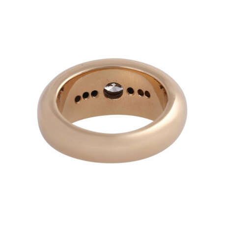 Ring mit zentralem Brillant von ca. 0,65 ct, - фото 4