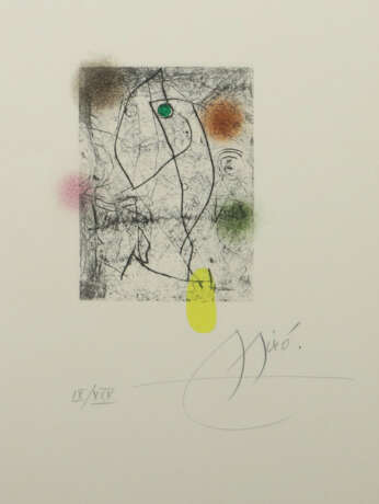 Miró, Joan Barcelona 1893 - 1983 Palma, Maler, Gra… - Foto 1