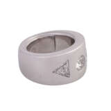 Ring mit 3 Diamanten, zusammen ca. 1,5 ct, - Foto 2